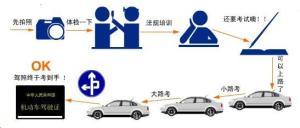 广州考驾照流程图