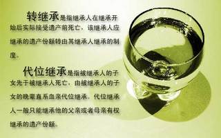 代位继承与转继承的处理方法