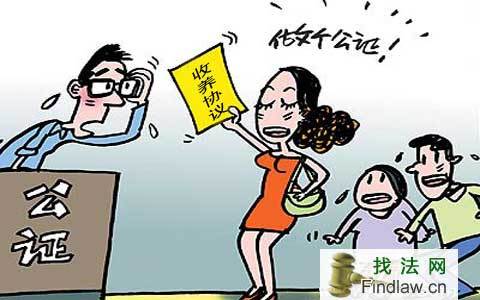 导读:由于收养协议公证是公证机关依法对收养人领养他人子女行为的