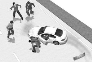 男子在高速路抢劫被撞死 警方：司机无责 