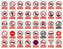 交通标志牌的类型和法律意思分别是什么